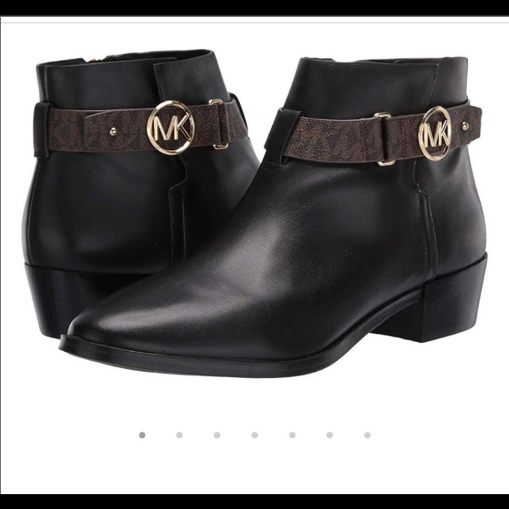 ‼️SALE‼️Michael Kors Harland Leather Ankle Boots